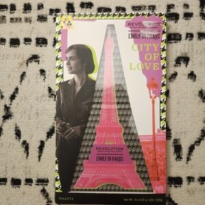 Revolution City of Love Eyeshadow Palette - Pink and Black